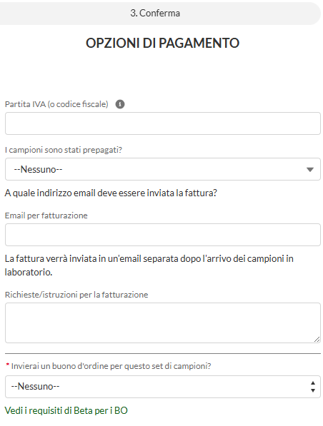 Beta Analytic payment options email